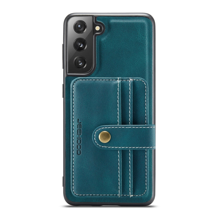 JEEHOOD RFID Blocking Anti-Theft Magnetic PU + TPU Phone Case, For Samsung Galaxy S22 5G, For Samsung Galaxy S22+ 5G