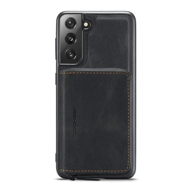 JEEHOOD Magnetic Zipper Horizontal Flip Phone Leather Case, For Samsung Galaxy S22 5G, For OnePlus Nord N200 5G, For Samsung Galaxy S22+ 5G