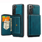 JEEHOOD Magnetic Zipper Horizontal Flip Phone Leather Case, For Samsung Galaxy S22 5G, For OnePlus Nord N200 5G, For Samsung Galaxy S22+ 5G