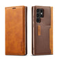 LC.IMEEKE LC-001 Series PU + TPU Color Matching Frosted Leather Phone Case, For Samsung Galaxy S22 5G, For Samsung Galaxy S22+ 5G, For Samsung Galaxy S22 Ultra 5G