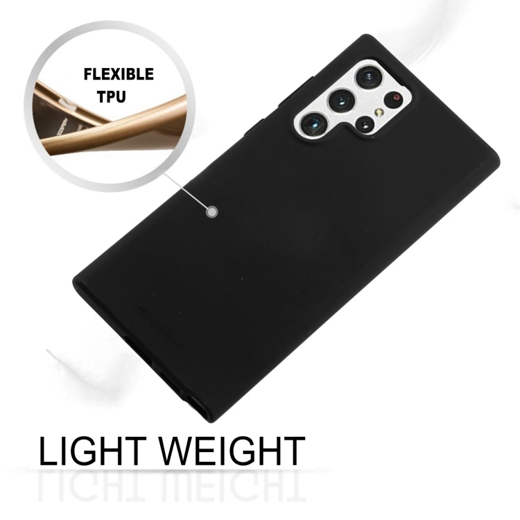 GOOSPERY SOFT FEELING Liquid TPU Soft Case, For Samsung Galaxy S22 5G, For Samsung Galaxy S22 Ultra 5G, For Samsung Galaxy S22+ 5G