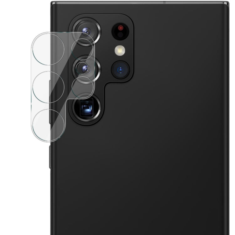 imak Integrated Rear Camera Lens Tempered Glass Film with Lens Cap, For Honor 50 Lite, For Honor X30i, For Motorola Edge 2021, For Samsung Galaxy S22 Ultra 5G