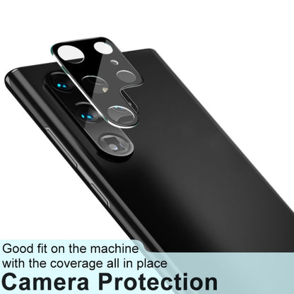imak Integrated Rear Camera Lens Tempered Glass Film Black Version, For Samsung Galaxy S22 Ultra 5G