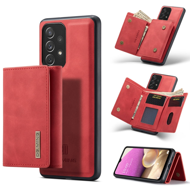 DG.MING M1 Series 3-Fold Multi Card Wallet + Magnetic Phone Case, For Samsung Galaxy A13 4G, For Samsung Galaxy A13 5G, For Samsung Galaxy A33 5G, For Samsung Galaxy A53 5G, For Samsung Galaxy A73 5G