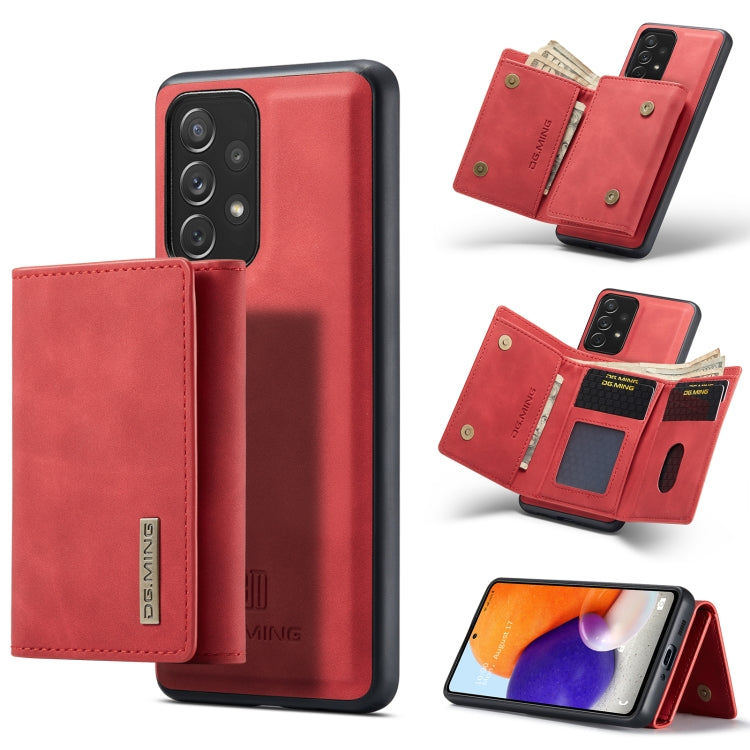 DG.MING M1 Series 3-Fold Multi Card Wallet + Magnetic Phone Case, For Samsung Galaxy A13 4G, For Samsung Galaxy A13 5G, For Samsung Galaxy A33 5G, For Samsung Galaxy A53 5G, For Samsung Galaxy A73 5G