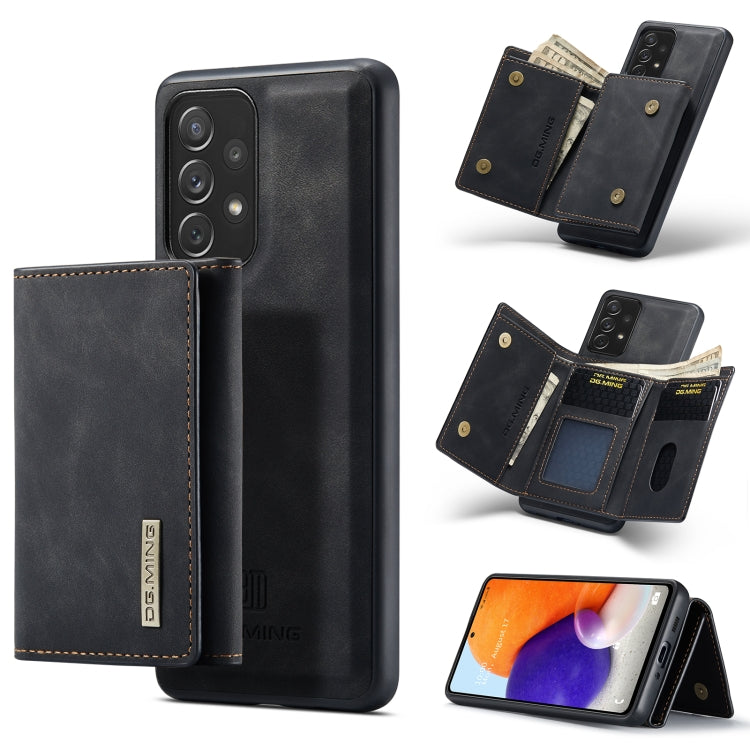 DG.MING M1 Series 3-Fold Multi Card Wallet + Magnetic Phone Case, For Samsung Galaxy A13 4G, For Samsung Galaxy A13 5G, For Samsung Galaxy A33 5G, For Samsung Galaxy A53 5G, For Samsung Galaxy A73 5G