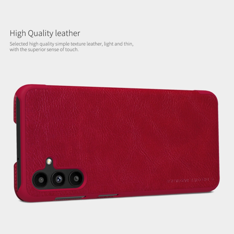 NILLKIN QIN Series Crazy Horse Texture Leather Phone Case, For Samsung Galaxy A13 5G, For Samsung Galaxy A33 5G