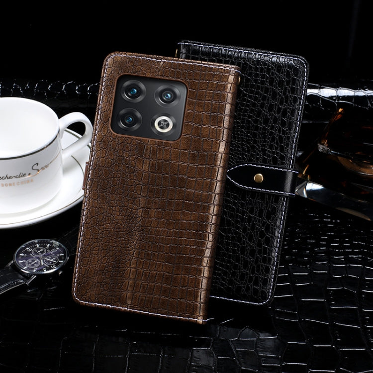 idewei Crocodile Texture Horizontal Flip Phone Leather Phone Case, For OnePlus 10 Pro, For OPPO A36, For OPPO Reno6 Lite, For OPPO Realme 9i, For Xiaomi Redmi Note 11 International Version, For Samsung Galaxy A53 5G, For Samsung Galaxy S22 5G����������...
