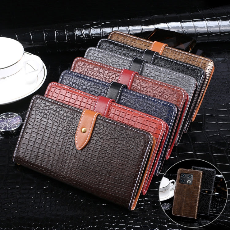 idewei Crocodile Texture Horizontal Flip Phone Leather Phone Case, For OnePlus 10 Pro, For OPPO A36, For OPPO Reno6 Lite, For OPPO Realme 9i, For Xiaomi Redmi Note 11 International Version, For Samsung Galaxy A53 5G, For Samsung Galaxy S22 5G����������...