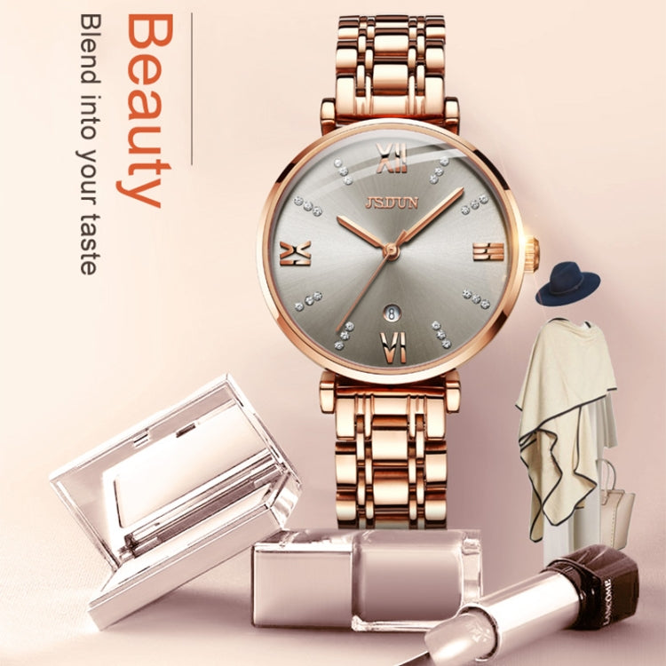 JIN SHI DUN 6533 Women Fashion Waterproof Ultra-thin Quartz Watch