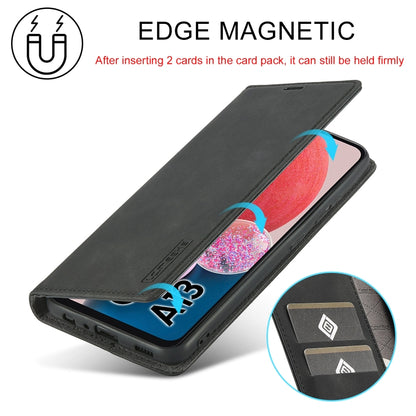 LC.IMEEKE Strong Magnetism Ultra-thin Matte Leather Case, For Samsung Galaxy A13 4G, For Samsung Galaxy A73 5G