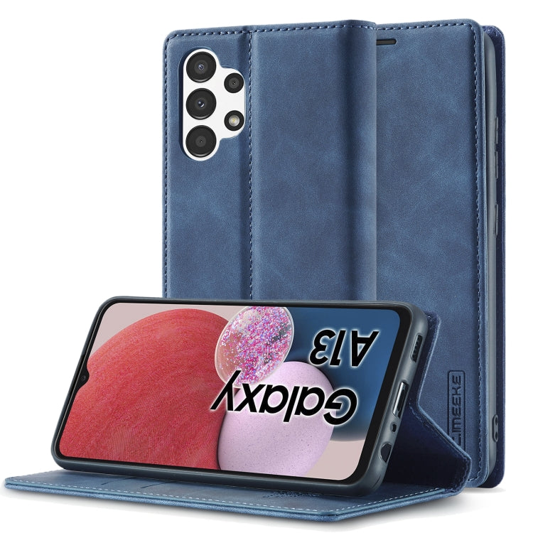 LC.IMEEKE Strong Magnetism Ultra-thin Matte Leather Case, For Samsung Galaxy A13 4G, For Samsung Galaxy A73 5G