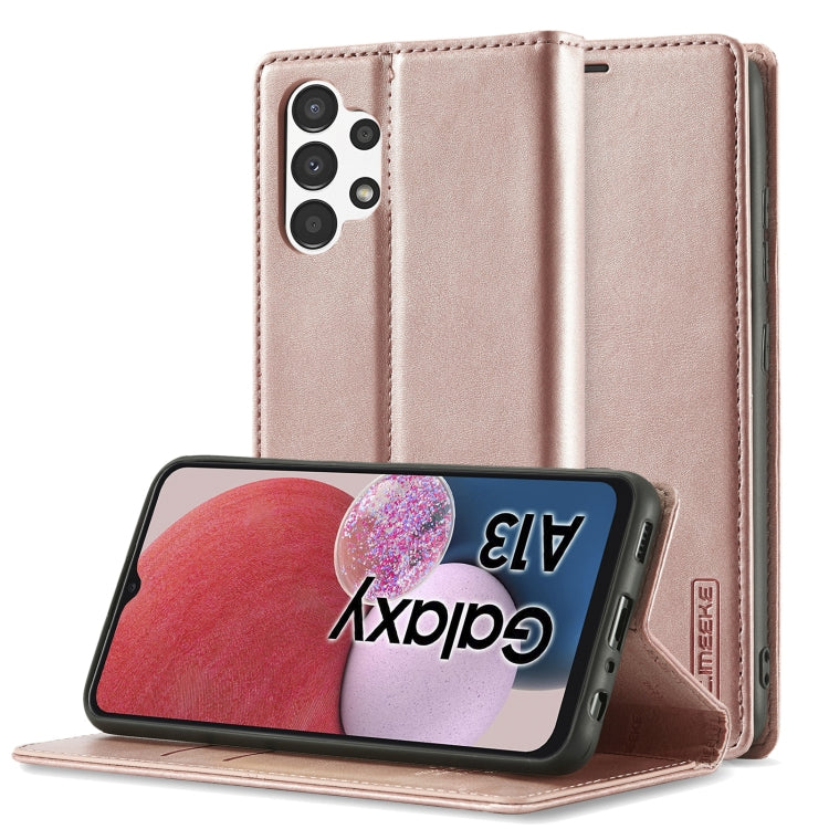 LC.IMEEKE Strong Magnetism Ultra-thin Matte Leather Case, For Samsung Galaxy A13 4G, For Samsung Galaxy A73 5G