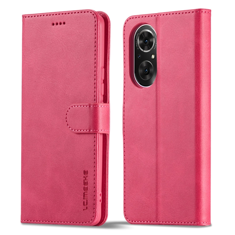 LC.IMEEKE Calf Texture Leather Phone Case, For Samsung Galaxy A23 5G, For Samsung Galaxy M52 5G, For Honor 50 SE