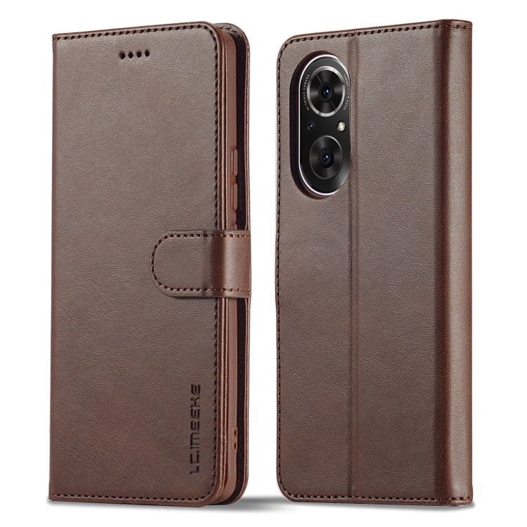 LC.IMEEKE Calf Texture Leather Phone Case, For Samsung Galaxy A23 5G, For Samsung Galaxy M52 5G, For Honor 50 SE