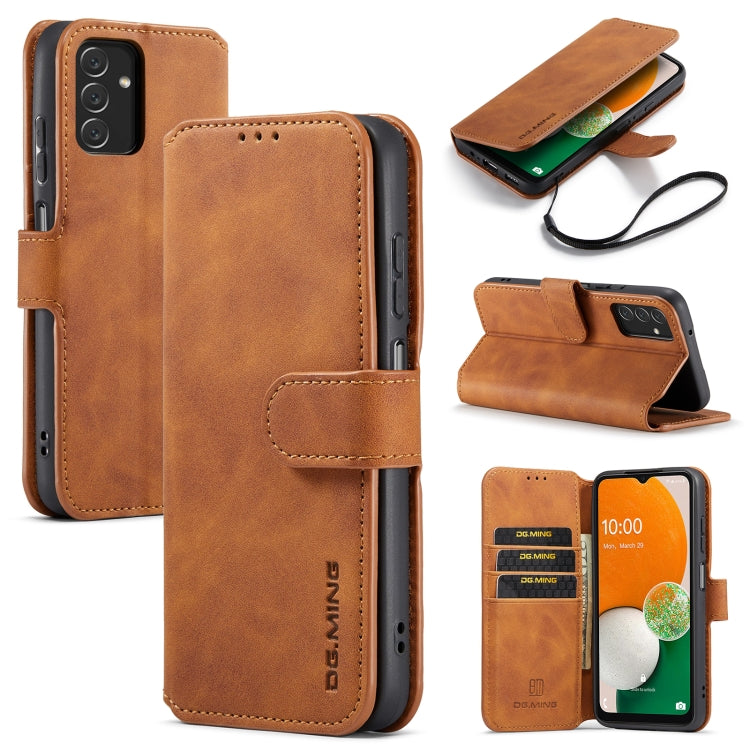 DG.MING Retro Oil Edge Flip Leather Phone Case, For Samsung Galaxy A13 4G, For Samsung Galaxy A13 5G, For Samsung Galaxy A33 5G, For Samsung Galaxy A73 5G