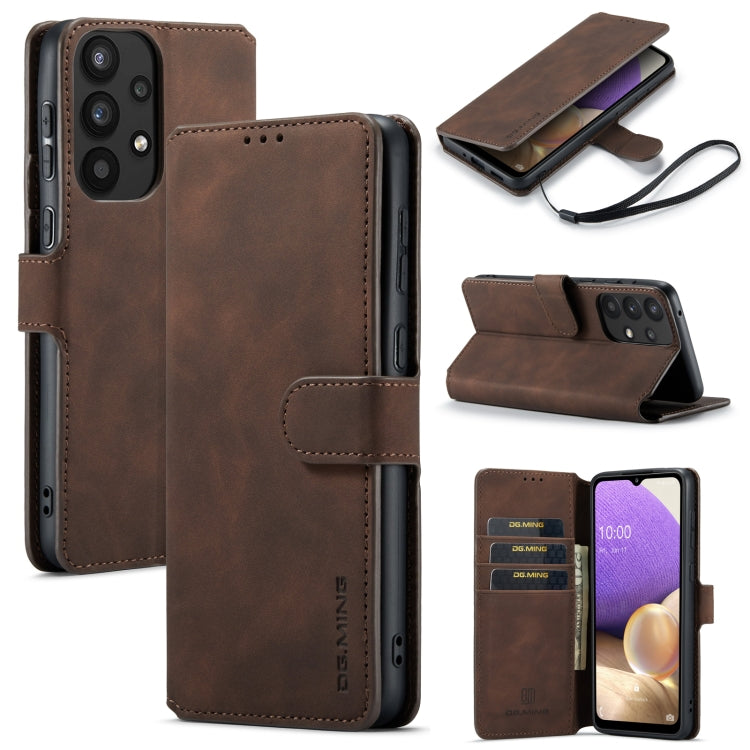 DG.MING Retro Oil Edge Flip Leather Phone Case, For Samsung Galaxy A13 4G, For Samsung Galaxy A13 5G, For Samsung Galaxy A33 5G, For Samsung Galaxy A73 5G