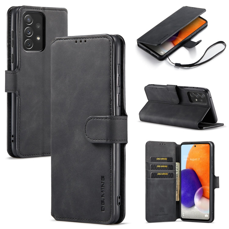 DG.MING Retro Oil Edge Flip Leather Phone Case, For Samsung Galaxy A13 4G, For Samsung Galaxy A13 5G, For Samsung Galaxy A33 5G, For Samsung Galaxy A73 5G
