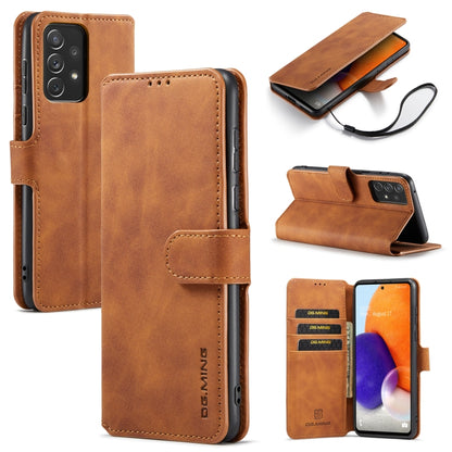 DG.MING Retro Oil Edge Flip Leather Phone Case, For Samsung Galaxy A13 4G, For Samsung Galaxy A13 5G, For Samsung Galaxy A33 5G, For Samsung Galaxy A73 5G