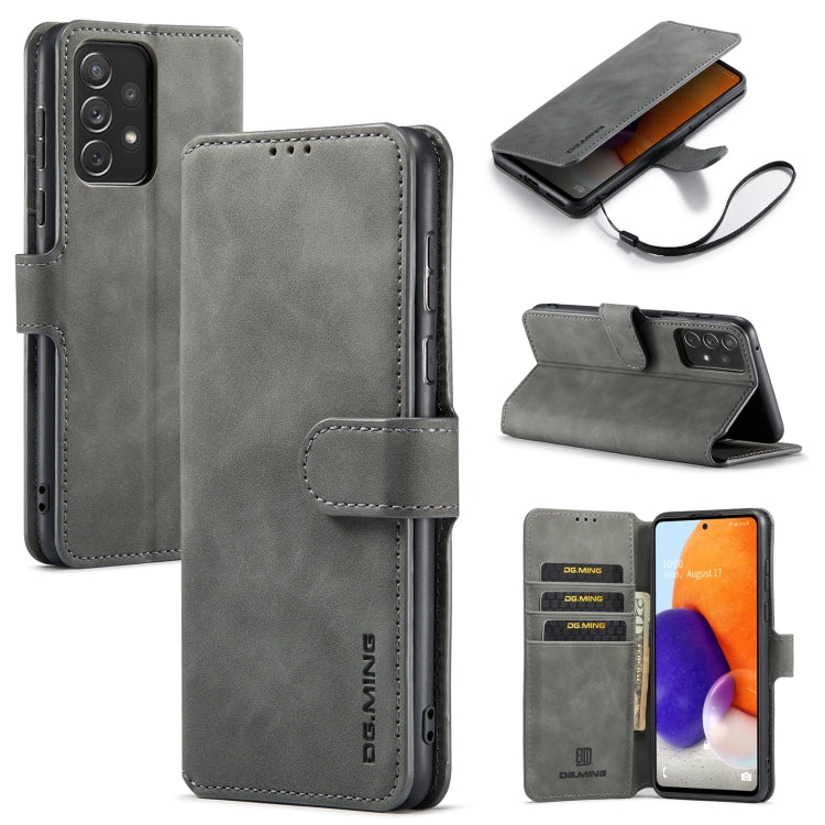 DG.MING Retro Oil Edge Flip Leather Phone Case, For Samsung Galaxy A13 4G, For Samsung Galaxy A13 5G, For Samsung Galaxy A33 5G, For Samsung Galaxy A73 5G