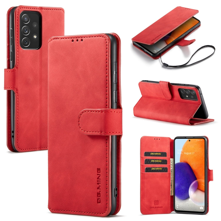 DG.MING Retro Oil Edge Flip Leather Phone Case, For Samsung Galaxy A13 4G, For Samsung Galaxy A13 5G, For Samsung Galaxy A33 5G, For Samsung Galaxy A73 5G