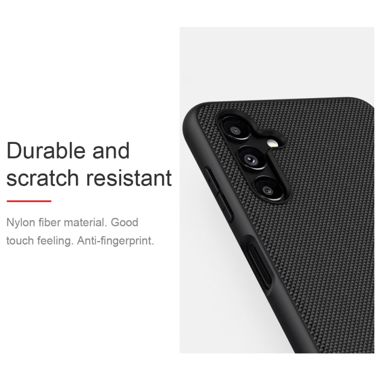 NILLKIN 3D Texture Nylon Fiber PC+TPU Phone Case, For OnePlus Nord CE 2 5G, For Xiaomi Redmi Note 11S, For Samsung Galaxy A13 4G, For Samsung Galaxy A13 5G