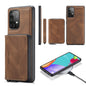 JEEHOOD Magnetic Zipper Horizontal Flip Phone Leather Case, For Samsung Galaxy A33 5G