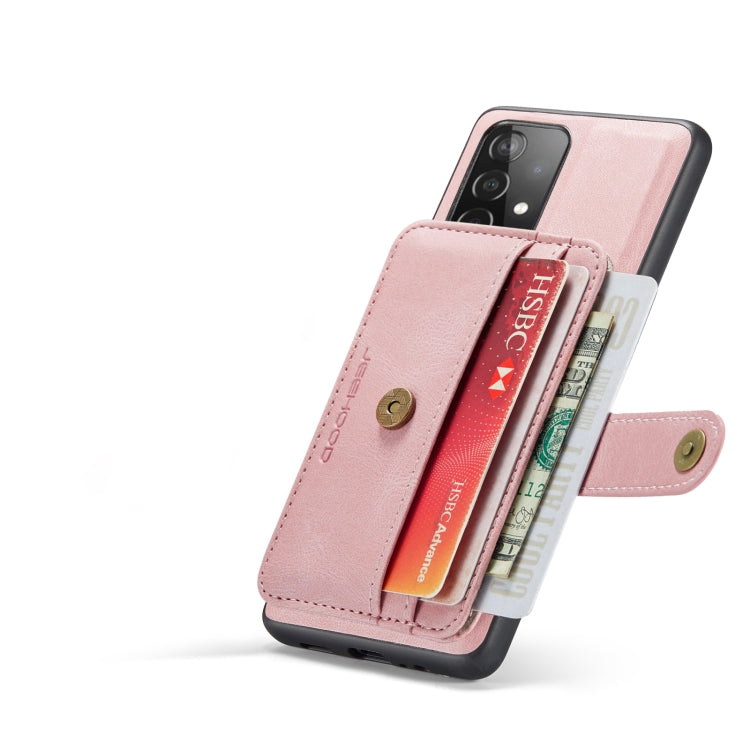 JEEHOOD RFID Blocking Anti-Theft Magnetic Phone Case, For Samsung Galaxy A33 5G
