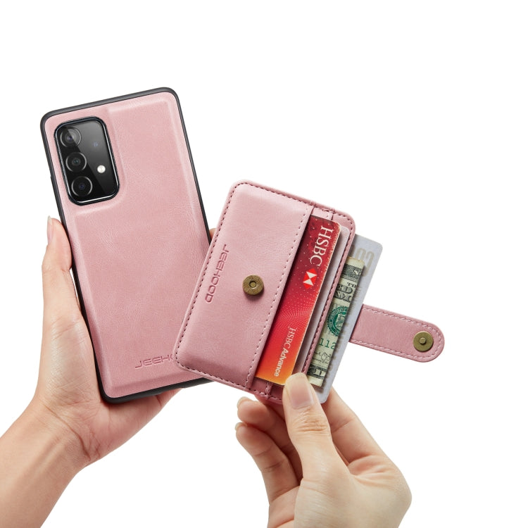 JEEHOOD RFID Blocking Anti-Theft Magnetic Phone Case, For Samsung Galaxy A33 5G