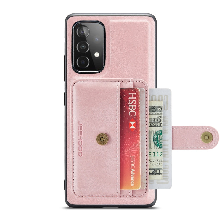 JEEHOOD RFID Blocking Anti-Theft Magnetic Phone Case, For Samsung Galaxy A33 5G