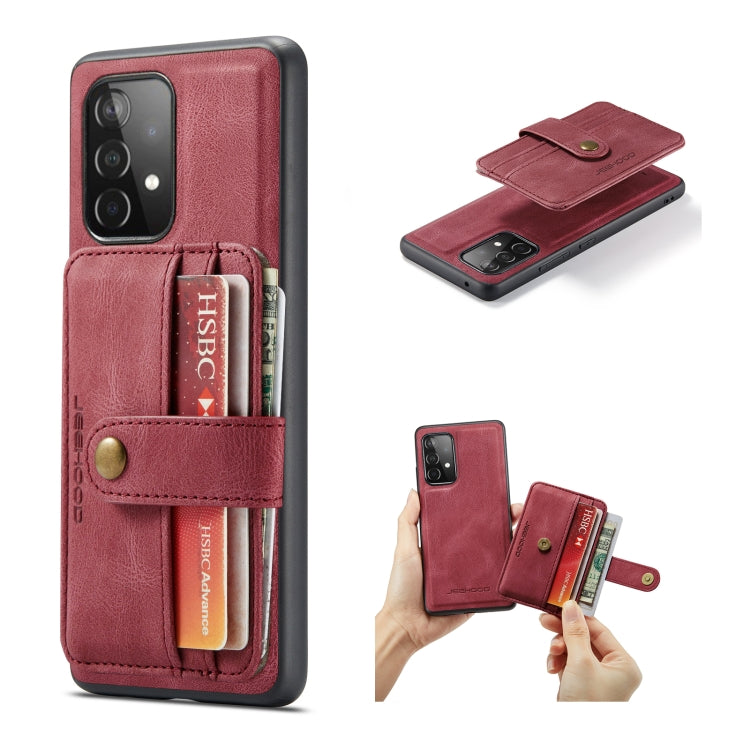 JEEHOOD RFID Blocking Anti-Theft Magnetic Phone Case, For Samsung Galaxy A33 5G