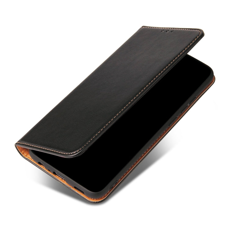 Fierre Shann PU Genuine Leather Texture Leather Phone Case, For Samsung Galaxy A02s, For Samsung Galaxy A12, For Samsung Galaxy A13 5G, For Samsung Galaxy A22 5G, For Samsung Galaxy A33 5G, For Samsung Galaxy A53 5G, For Samsung Galaxy A73 5G����������...