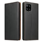 Fierre Shann PU Genuine Leather Texture Leather Phone Case, For Samsung Galaxy A02s, For Samsung Galaxy A12, For Samsung Galaxy A13 5G, For Samsung Galaxy A22 5G, For Samsung Galaxy A33 5G, For Samsung Galaxy A53 5G, For Samsung Galaxy A73 5G����������...
