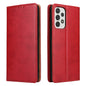 Fierre Shann PU Genuine Leather Texture Leather Phone Case, For Samsung Galaxy A02s, For Samsung Galaxy A12, For Samsung Galaxy A13 5G, For Samsung Galaxy A22 5G, For Samsung Galaxy A33 5G, For Samsung Galaxy A53 5G, For Samsung Galaxy A73 5G����������...
