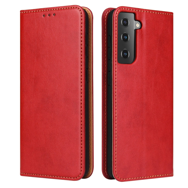 Fierre Shann PU Genuine Leather Texture Leather Phone Case, For Samsung Galaxy A02s, For Samsung Galaxy A12, For Samsung Galaxy A13 5G, For Samsung Galaxy A22 5G, For Samsung Galaxy A33 5G, For Samsung Galaxy A53 5G, For Samsung Galaxy A73 5G����������...