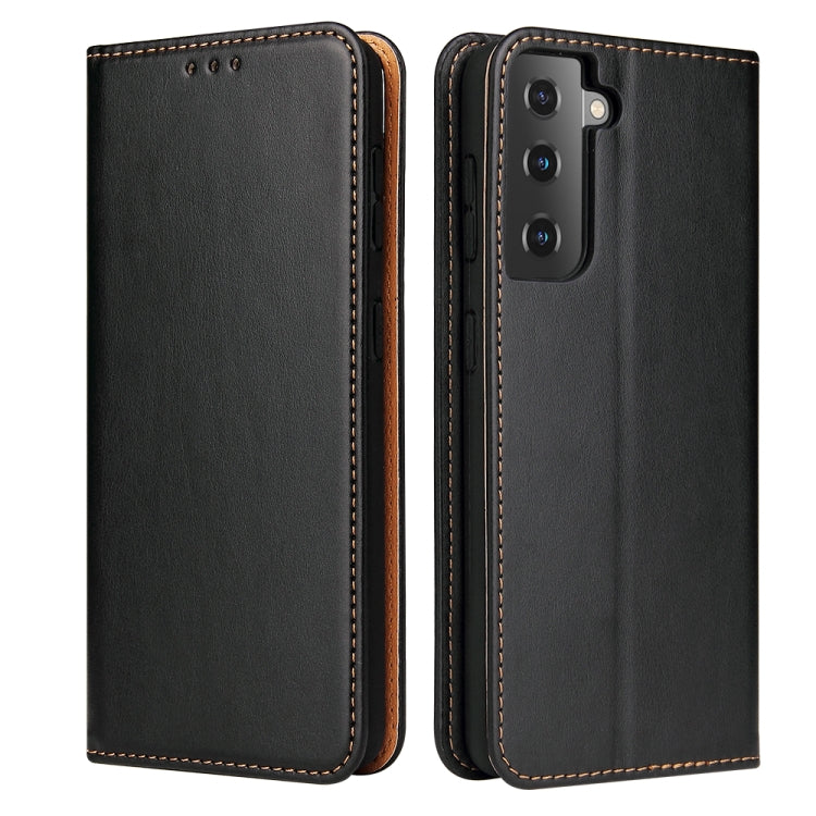Fierre Shann PU Genuine Leather Texture Leather Phone Case, For Samsung Galaxy A02s, For Samsung Galaxy A12, For Samsung Galaxy A13 5G, For Samsung Galaxy A22 5G, For Samsung Galaxy A33 5G, For Samsung Galaxy A53 5G, For Samsung Galaxy A73 5G����������...