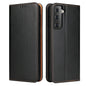 Fierre Shann PU Genuine Leather Texture Leather Phone Case, For Samsung Galaxy A02s, For Samsung Galaxy A12, For Samsung Galaxy A13 5G, For Samsung Galaxy A22 5G, For Samsung Galaxy A33 5G, For Samsung Galaxy A53 5G, For Samsung Galaxy A73 5G����������...