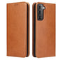Fierre Shann PU Genuine Leather Texture Leather Phone Case, For Samsung Galaxy A02s, For Samsung Galaxy A12, For Samsung Galaxy A13 5G, For Samsung Galaxy A22 5G, For Samsung Galaxy A33 5G, For Samsung Galaxy A53 5G, For Samsung Galaxy A73 5G����������...