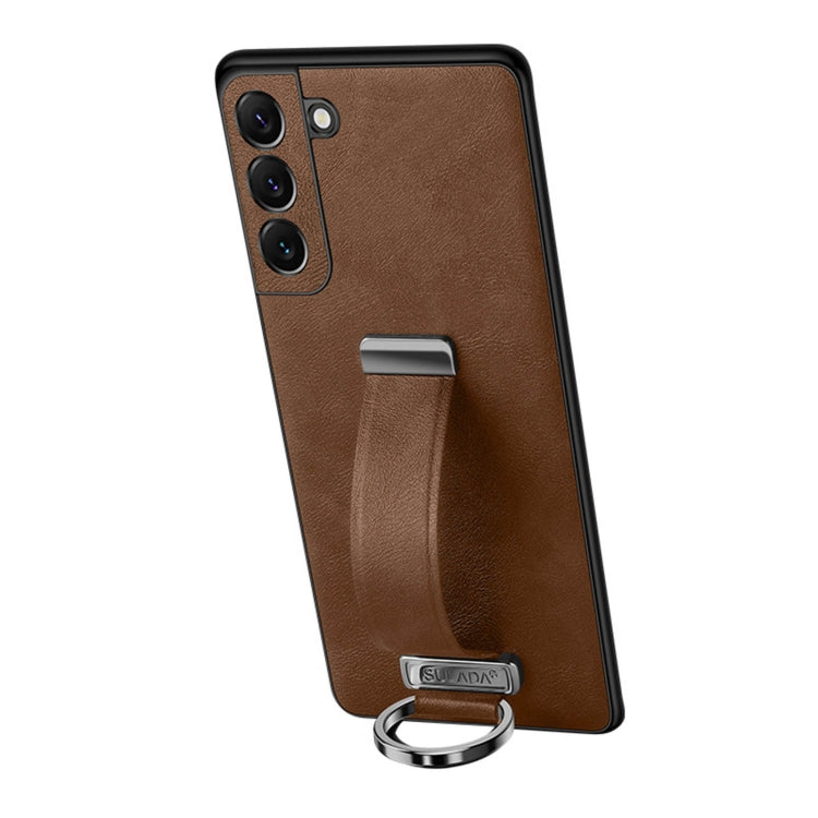 SULADA Cool Series PC + Leather Texture Skin Feel Shockproof Phone Case, For Samsung Galaxy Z Fold3 5G, For iPhone 12, For iPhone 13, For Samsung Galaxy S22 5G, For Samsung Galaxy Z Fold2, For Samsung Galaxy Z Flip3, For iPhone 12 Pro������������������...