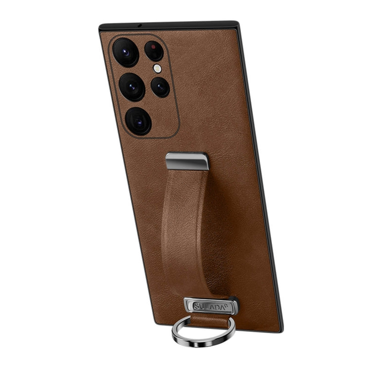 SULADA Cool Series PC + Leather Texture Skin Feel Shockproof Phone Case, For Samsung Galaxy Z Fold3 5G, For iPhone 12, For iPhone 13, For Samsung Galaxy S22 5G, For Samsung Galaxy Z Fold2, For Samsung Galaxy Z Flip3, For iPhone 12 Pro������������������...