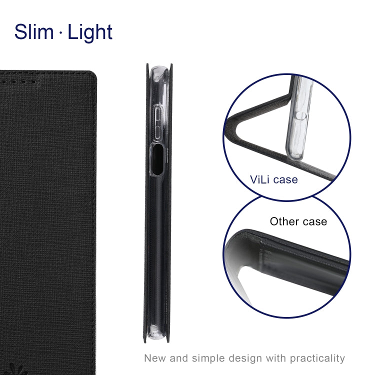 ViLi DMX Series Shockproof TPU + PU Leather Magnetic Attraction Horizontal Flip Case, For Samsung Galaxy M33 5G Global, For Samsung Galaxy M33 5G, For Sharp Aquos R7, For Sharp Aquos Wish