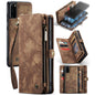 CaseMe Detachable Multifunctional Horizontal Flip Leather Case, with Card Slot & Holder & Zipper Wallet & Photo Frame, For Samsung Galaxy S20 Plus, For Samsung Galaxy S20, For Samsung Galaxy S20 Ultra