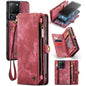 CaseMe Detachable Multifunctional Horizontal Flip Leather Case, with Card Slot & Holder & Zipper Wallet & Photo Frame, For Samsung Galaxy S20 Plus, For Samsung Galaxy S20, For Samsung Galaxy S20 Ultra