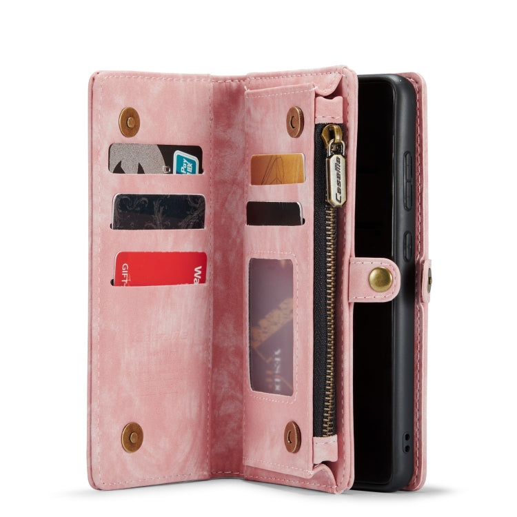 CaseMe Detachable Multifunctional Horizontal Flip Leather Case, with Card Slot & Holder & Zipper Wallet & Photo Frame, For Samsung Galaxy S20 Plus, For Samsung Galaxy S20, For Samsung Galaxy S20 Ultra