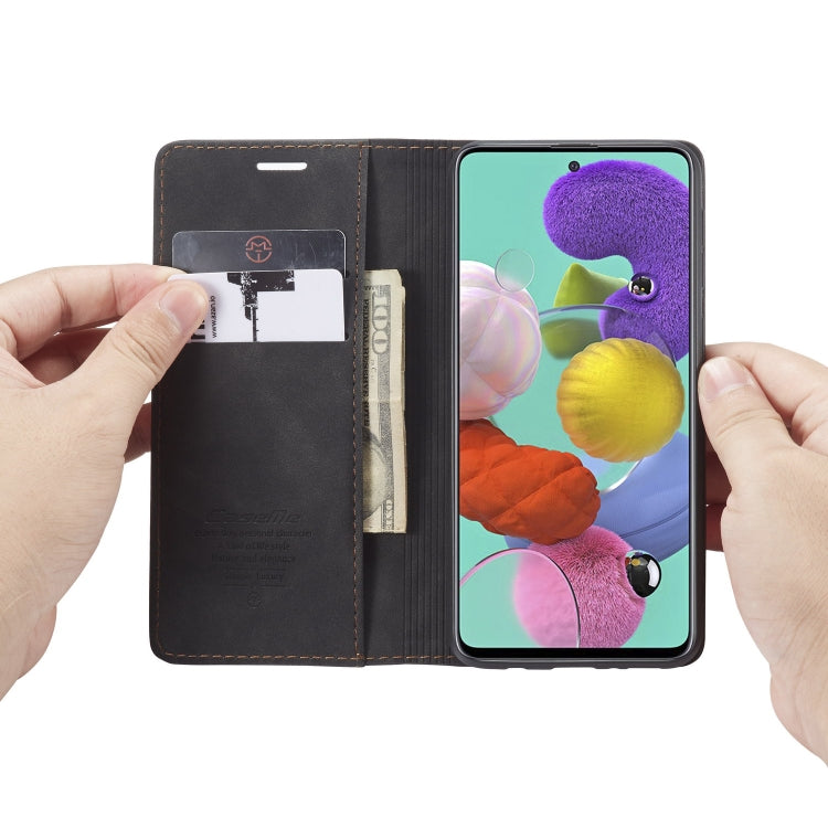 CaseMe Multifunctional Horizontal Flip Leather Case, with Card Slot & Holder & Wallet, For Galaxy A51, For Galaxy A71, For Galaxy A81 / Note 10 Lite, For Galaxy A91 / S10 Lite, For Galaxy S20, For Galaxy S20 Plus, For Galaxy S20 Ultra