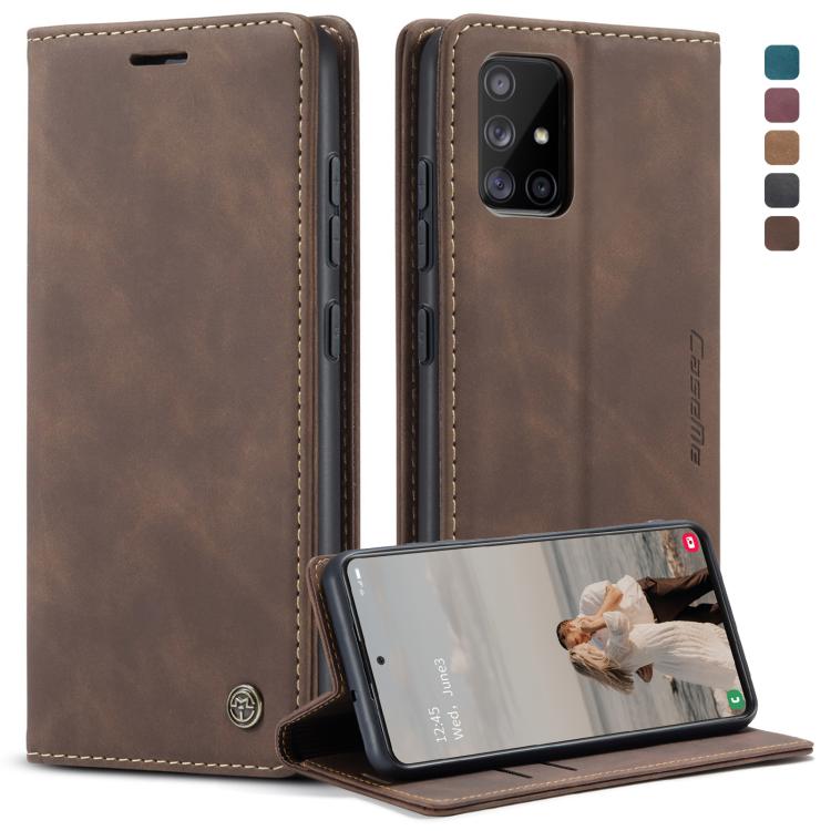 CaseMe Multifunctional Horizontal Flip Leather Case, with Card Slot & Holder & Wallet, For Galaxy A51, For Galaxy A71, For Galaxy A81 / Note 10 Lite, For Galaxy A91 / S10 Lite, For Galaxy S20, For Galaxy S20 Plus, For Galaxy S20 Ultra