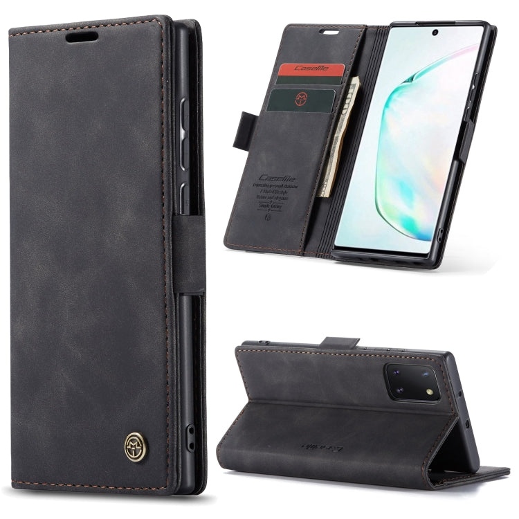 CaseMe Multifunctional Horizontal Flip Leather Case, with Card Slot & Holder & Wallet, For Galaxy A51, For Galaxy A71, For Galaxy A81 / Note 10 Lite, For Galaxy A91 / S10 Lite, For Galaxy S20, For Galaxy S20 Plus, For Galaxy S20 Ultra