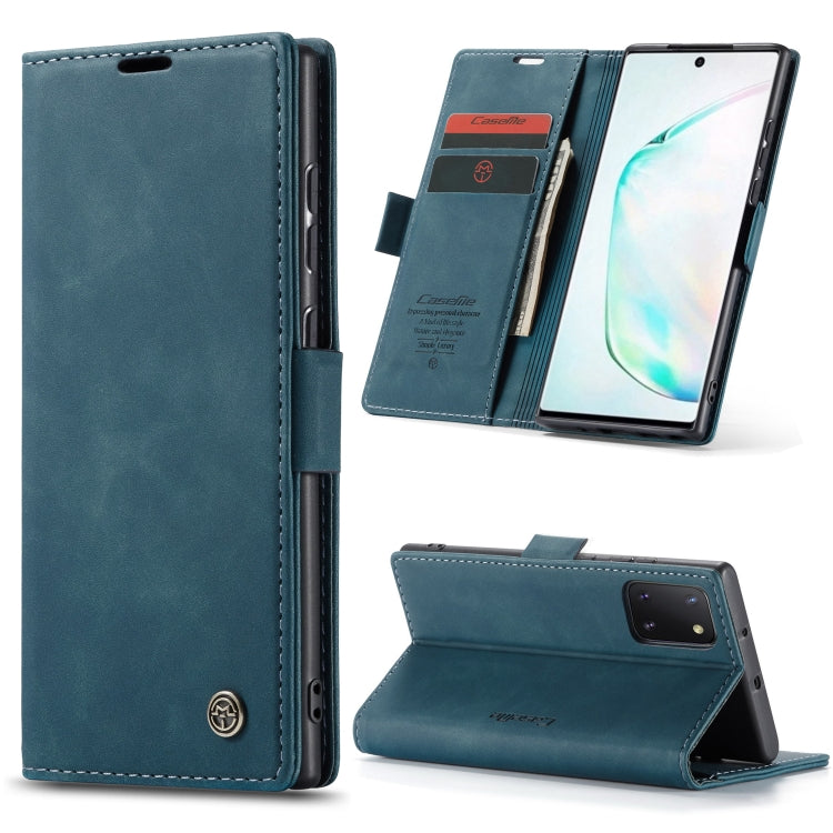 CaseMe Multifunctional Horizontal Flip Leather Case, with Card Slot & Holder & Wallet, For Galaxy A51, For Galaxy A71, For Galaxy A81 / Note 10 Lite, For Galaxy A91 / S10 Lite, For Galaxy S20, For Galaxy S20 Plus, For Galaxy S20 Ultra