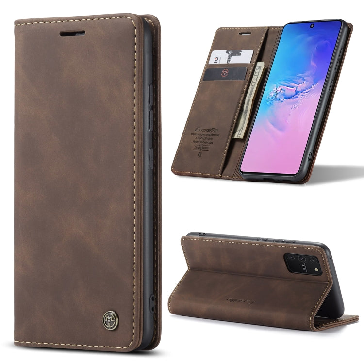 CaseMe Multifunctional Horizontal Flip Leather Case, with Card Slot & Holder & Wallet, For Galaxy A51, For Galaxy A71, For Galaxy A81 / Note 10 Lite, For Galaxy A91 / S10 Lite, For Galaxy S20, For Galaxy S20 Plus, For Galaxy S20 Ultra