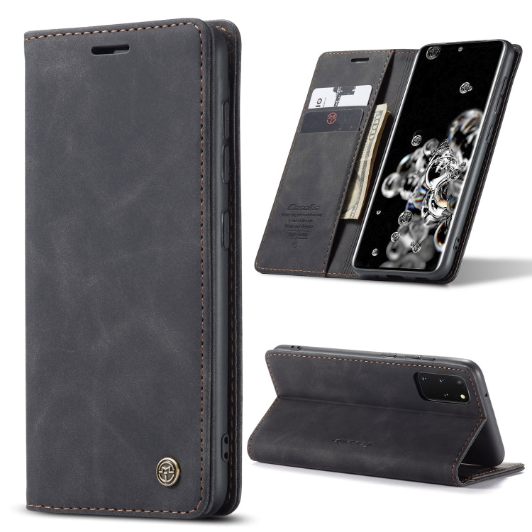 CaseMe Multifunctional Horizontal Flip Leather Case, with Card Slot & Holder & Wallet, For Galaxy A51, For Galaxy A71, For Galaxy A81 / Note 10 Lite, For Galaxy A91 / S10 Lite, For Galaxy S20, For Galaxy S20 Plus, For Galaxy S20 Ultra